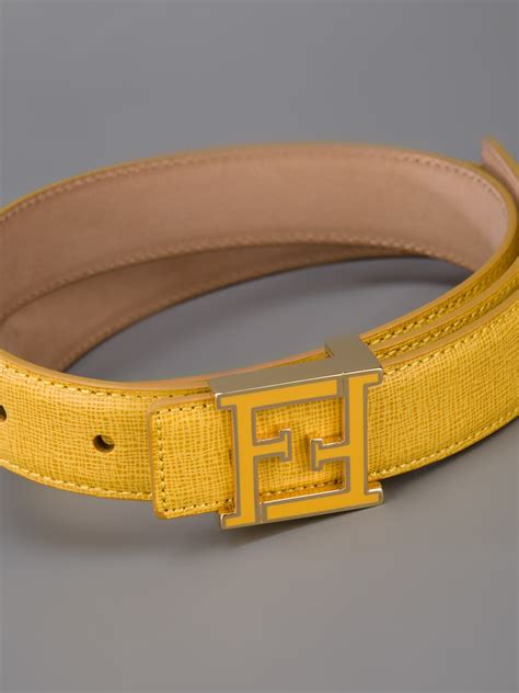 fendi round buckle belt|fendi belt logo.